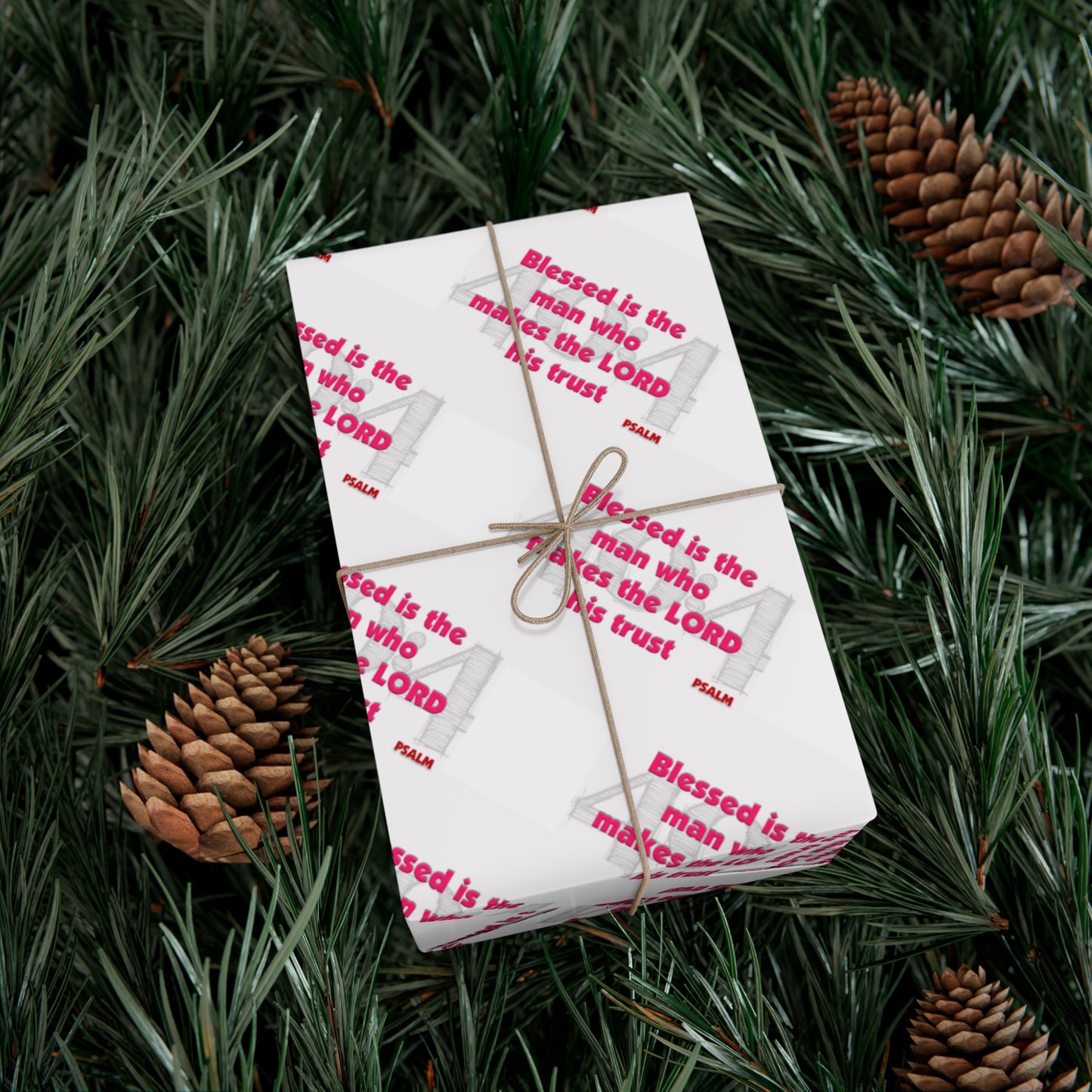 Psalms 40:4 Wrapping Paper