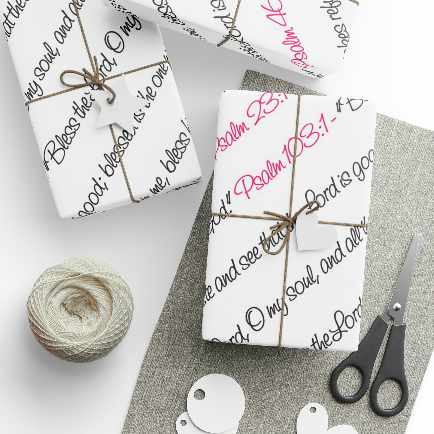 Multiple Psalms Wrapping Paper