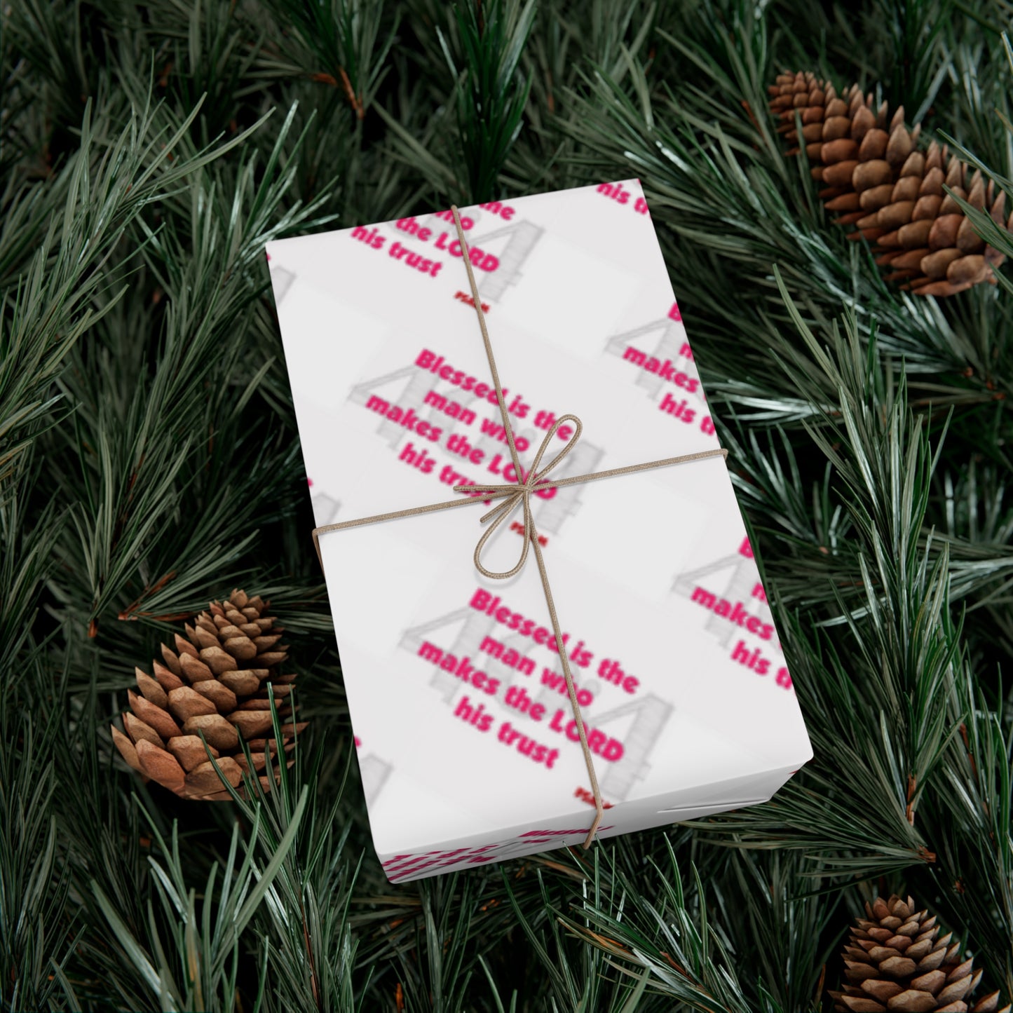 Psalms 40:4 Wrapping Paper