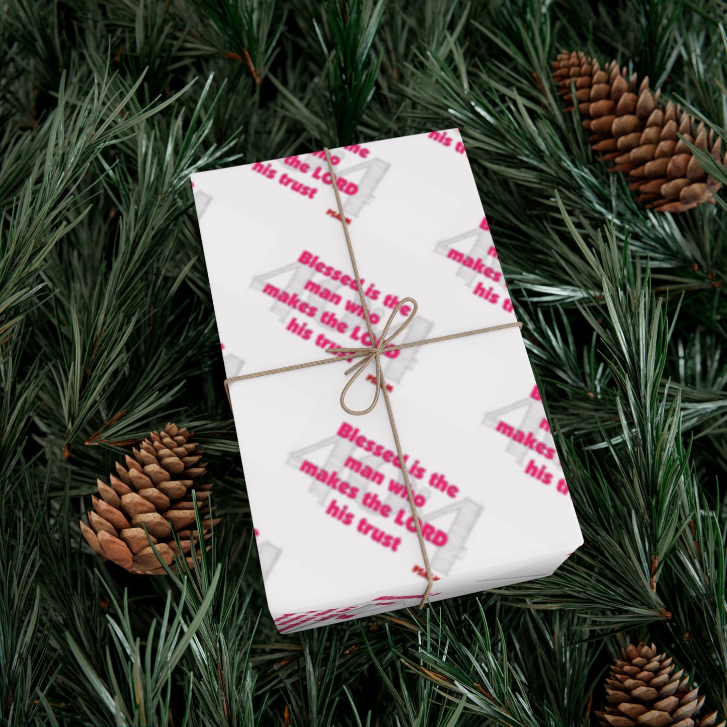 Psalms 40:4 Wrapping Paper