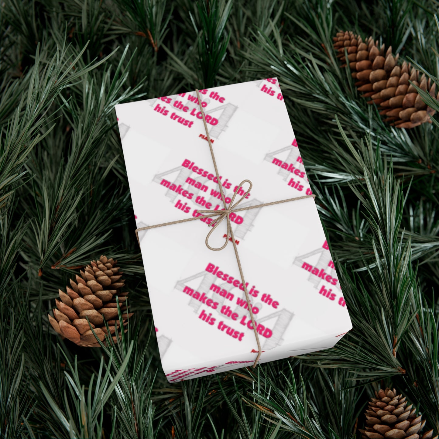 Psalms 40:4 Wrapping Paper
