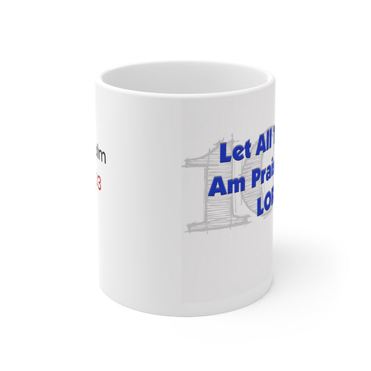 Blue P103 Mug