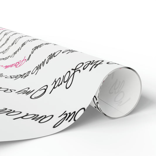 Multiple Psalms Wrapping Paper