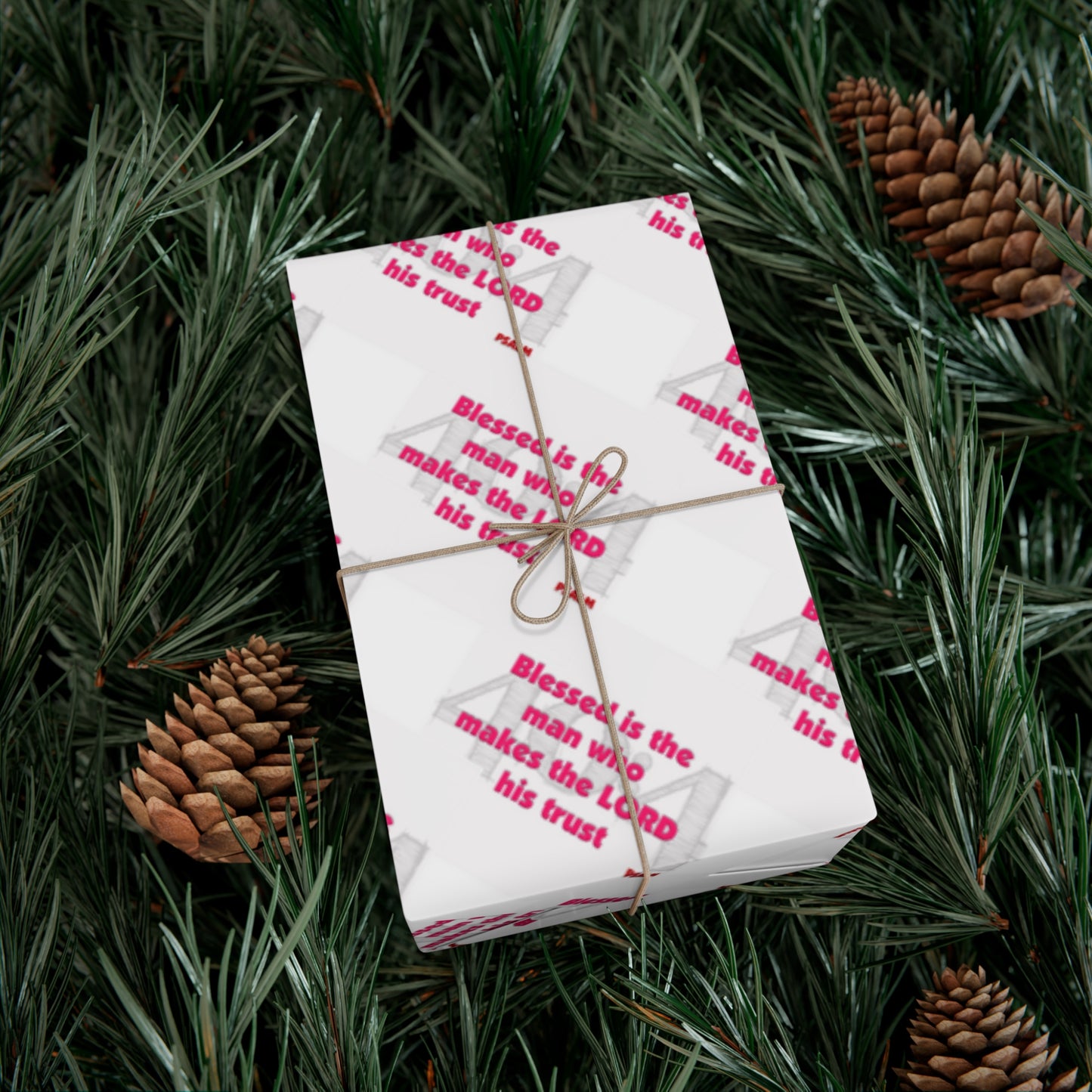 Psalms 40:4 Wrapping Paper