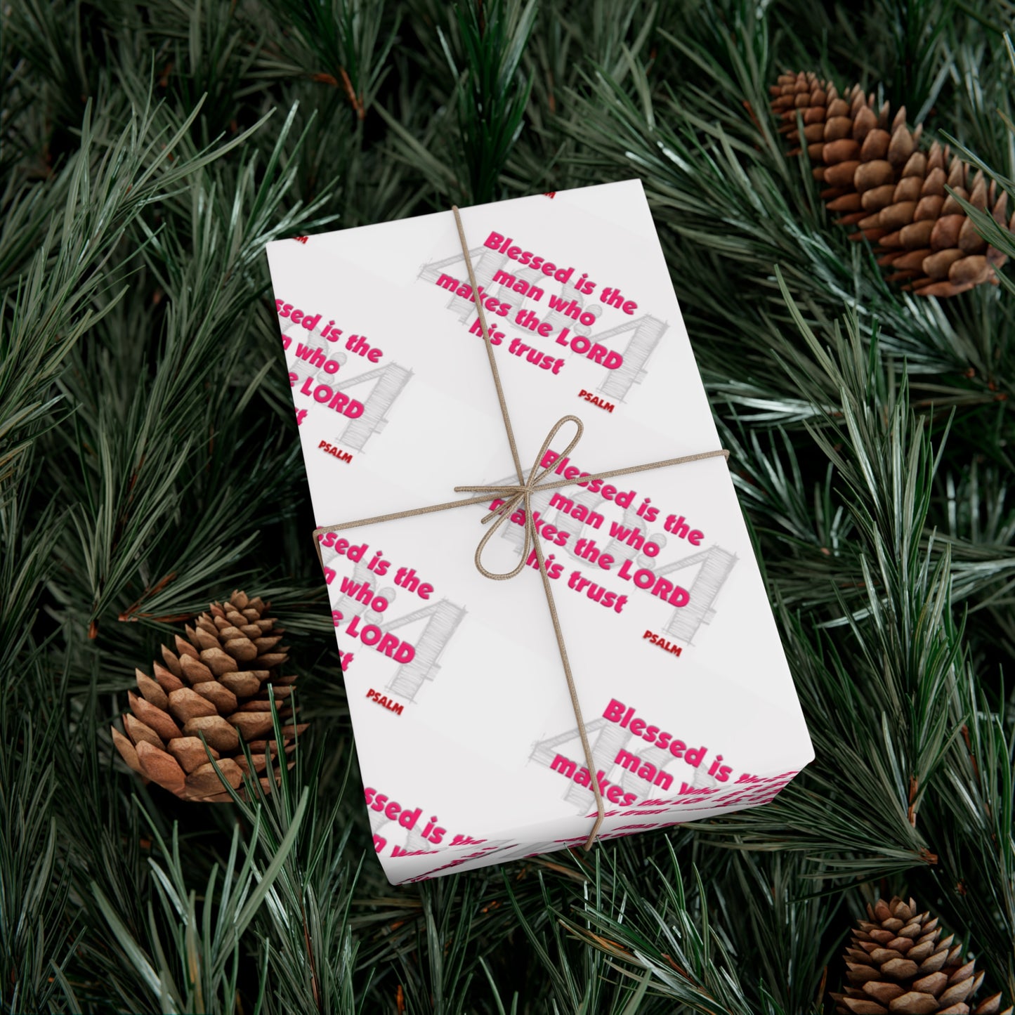 Psalms 40:4 Wrapping Paper