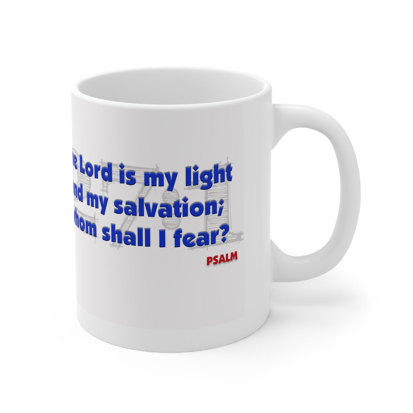 Psalms 27:1 Mug