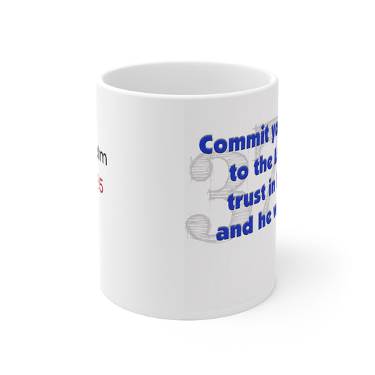 Psalms 37.5 Mug